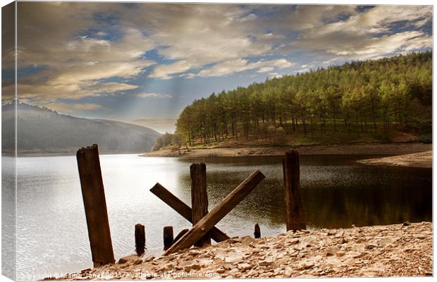 The Gantry Canvas Print by K7 Photography