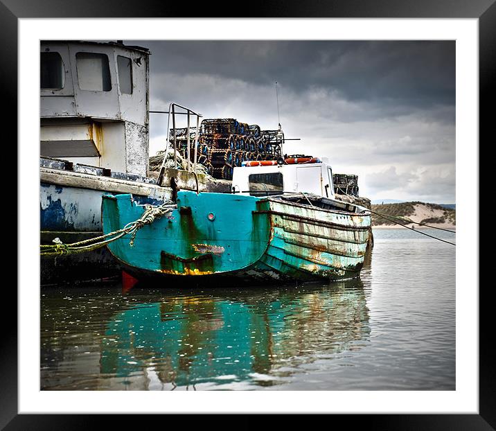 Fishing Boats Framed Mounted Print by Jamie Beck