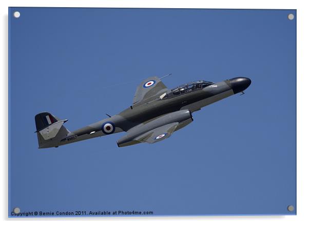 Gloster Meteor Acrylic by Bernie Condon