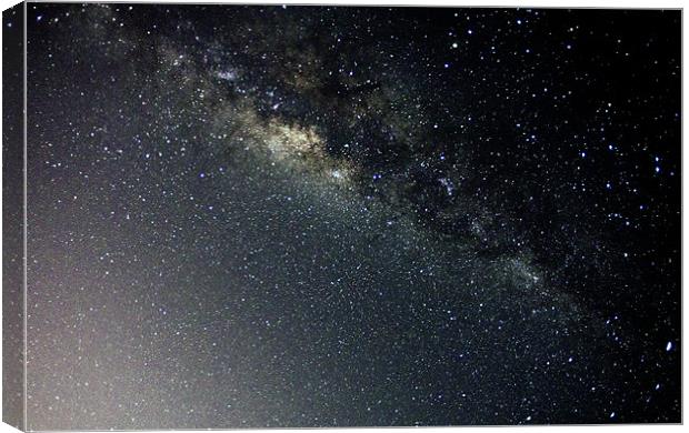 Milky Way at 15mm Canvas Print by Sue Wotton