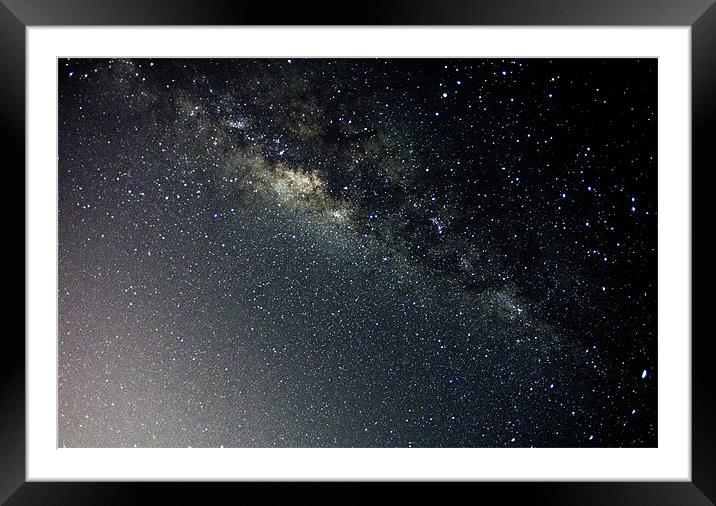 Milky Way at 15mm Framed Mounted Print by Sue Wotton