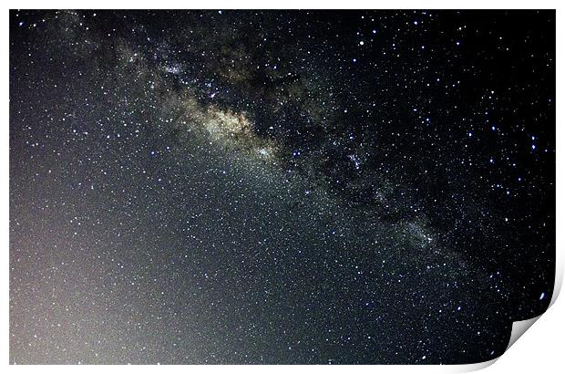 Milky Way at 15mm Print by Sue Wotton