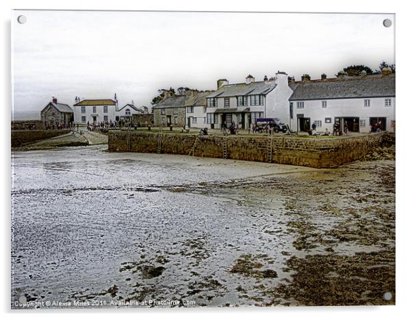 St Michael's Mount Acrylic by Alexia Miles