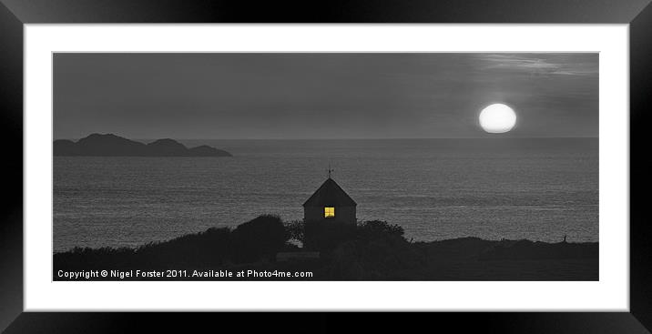 'Solitude' St Justinians Framed Mounted Print by Creative Photography Wales