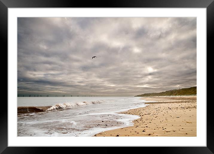 Scratby Beach Framed Mounted Print by Stephen Mole