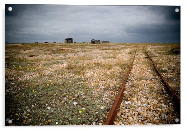 Solitude at Dungeness Acrylic by Alastair Gentles