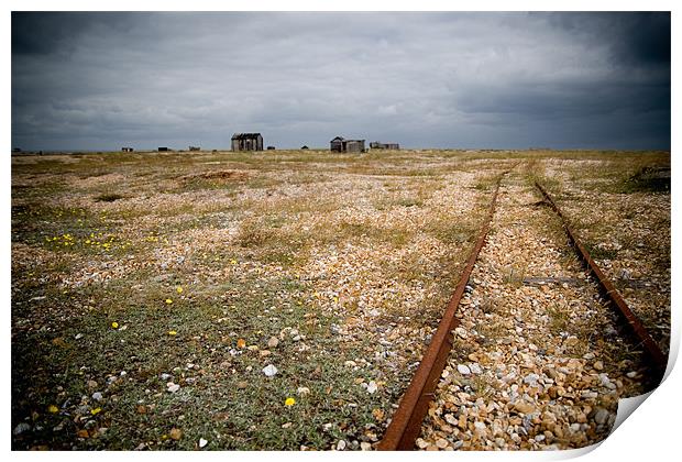Solitude at Dungeness Print by Alastair Gentles