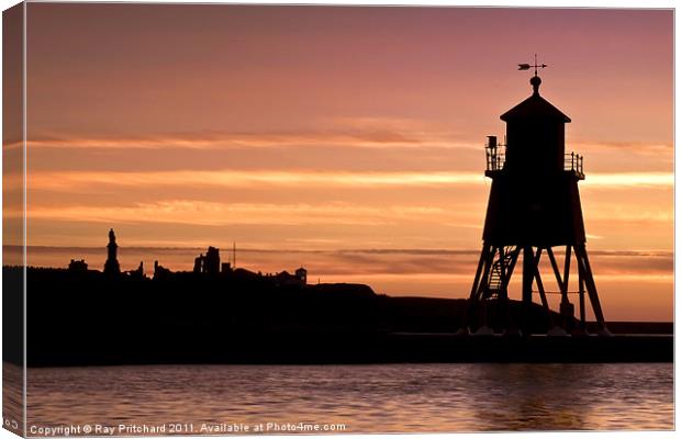 The Groyne Canvas Print by Ray Pritchard