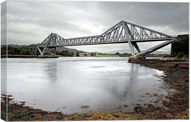 Connel bridge Canvas Print by Grant Glendinning