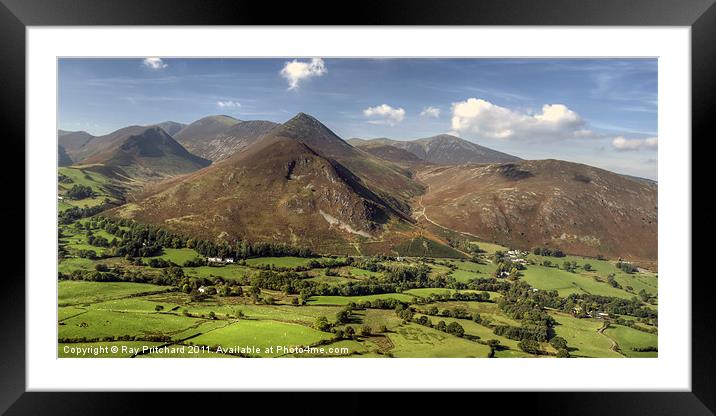 The Lake District Framed Mounted Print by Ray Pritchard