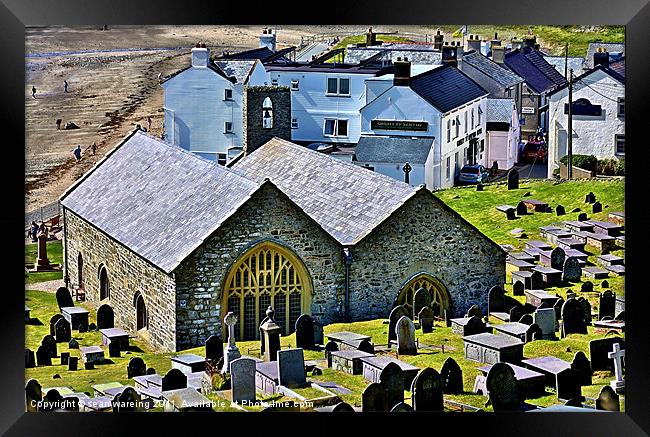 St Hywyn's Church Framed Print by Sean Wareing