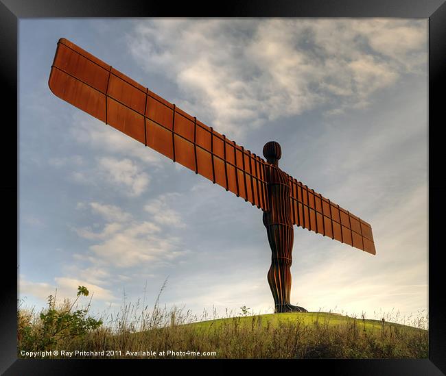 Angel Of The North Framed Print by Ray Pritchard