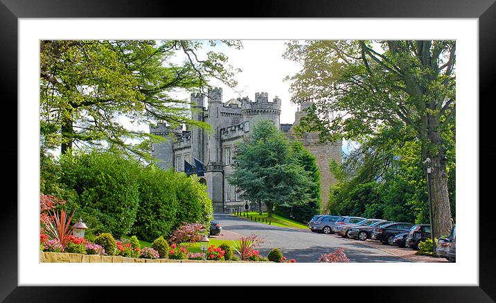 Airth Castle Framed Mounted Print by Buster Brown