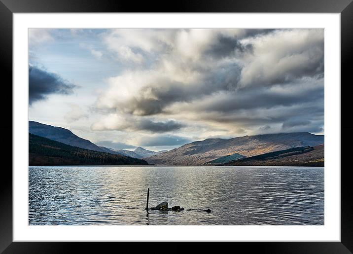 Loch Arkaig Framed Mounted Print by Jacqi Elmslie