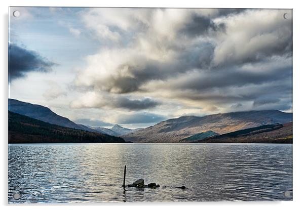 Loch Arkaig Acrylic by Jacqi Elmslie