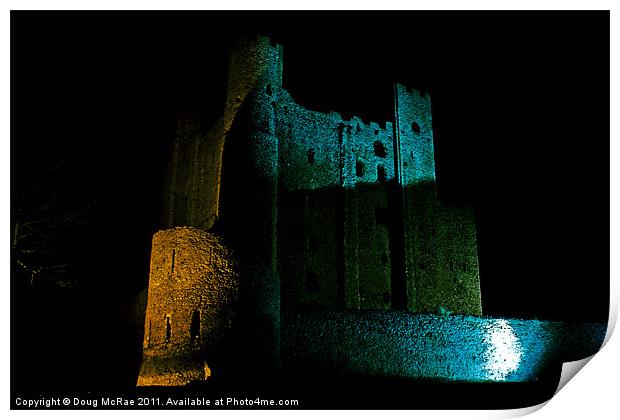 Round tower Print by Doug McRae