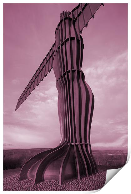 Angel Of the North Print by Kevin Tate
