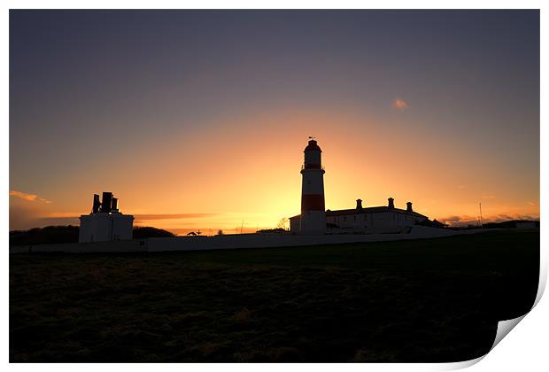 souter sunset Print by Northeast Images