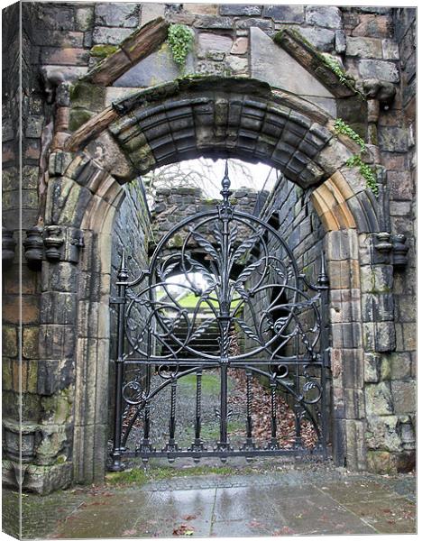 Mar's Wark Main Gate Canvas Print by Buster Brown