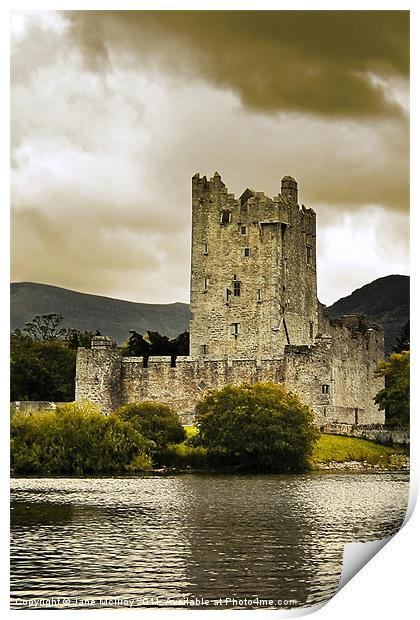 Ross Castle, Killarney, Kerry, Ireland Print by Jane McIlroy