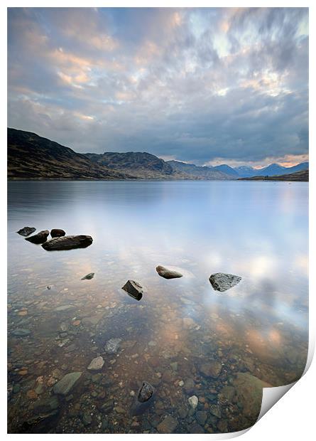 Loch Arklet Print by Grant Glendinning