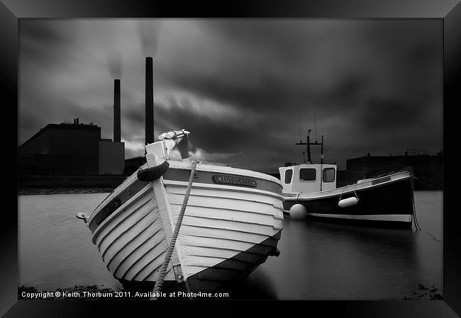 Integritty at Cockenzie Harbour Framed Print by Keith Thorburn EFIAP/b