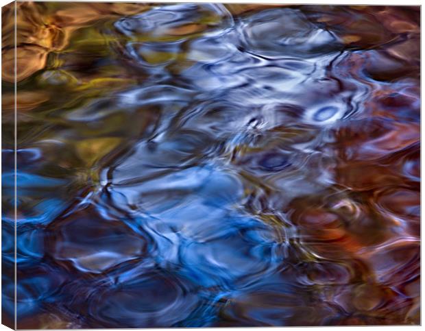 Water Color Canvas Print by Bryan Olesen