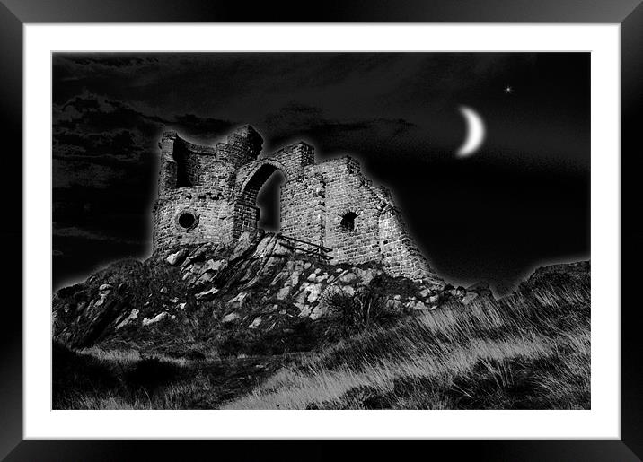 Mow Cop Castle Framed Mounted Print by Rachael Hood