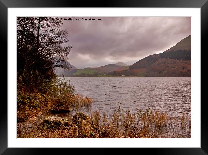 Lake View - Buttermere Framed Mounted Print by Trevor Kersley RIP