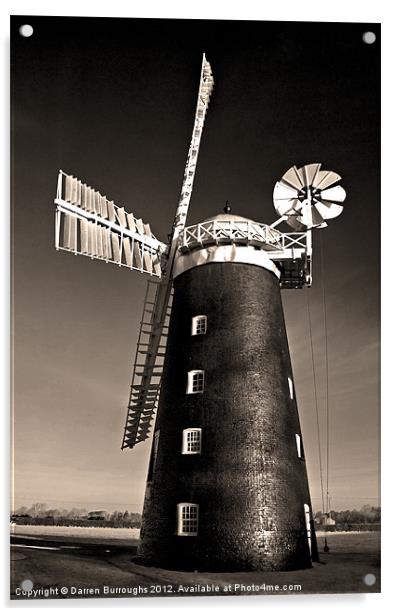 Pakenham Windmill Acrylic by Darren Burroughs