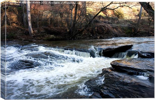 River Mill 2 Canvas Print by Michael Waters Photography