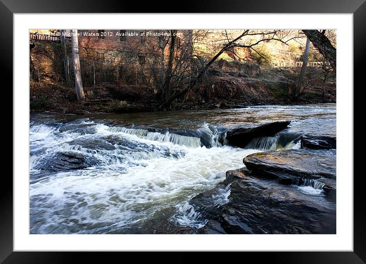 River Mill 2 Framed Mounted Print by Michael Waters Photography