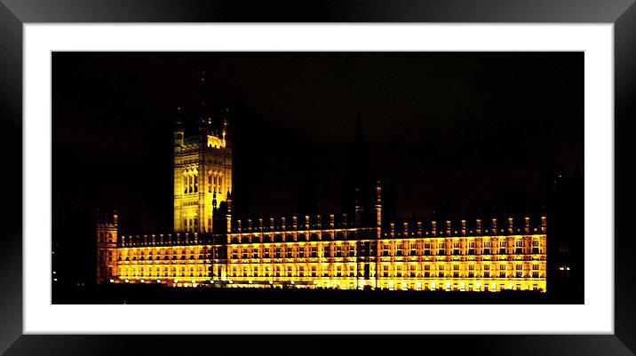 HOUSE OF PARLIAMENT Framed Mounted Print by radoslav rundic