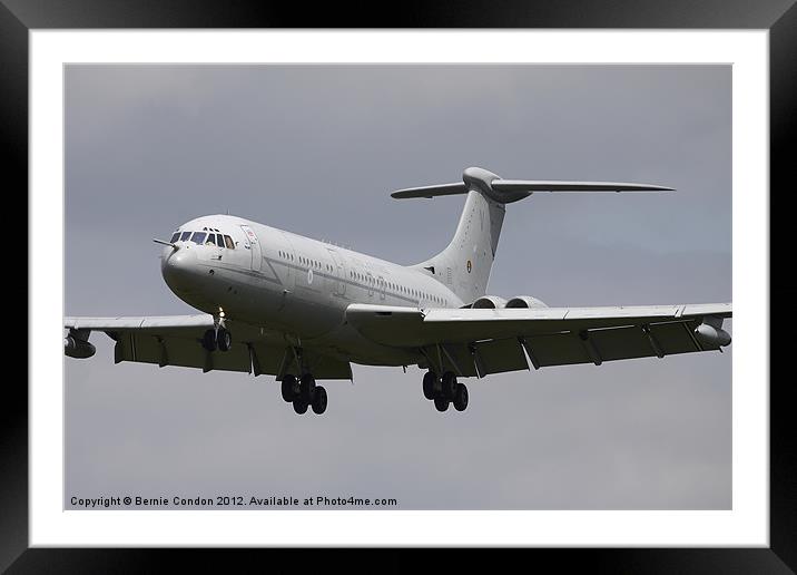 VC10 Framed Mounted Print by Bernie Condon