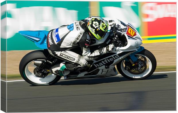 Metzeler 600 Superstock 2009 Canvas Print by SEAN RAMSELL
