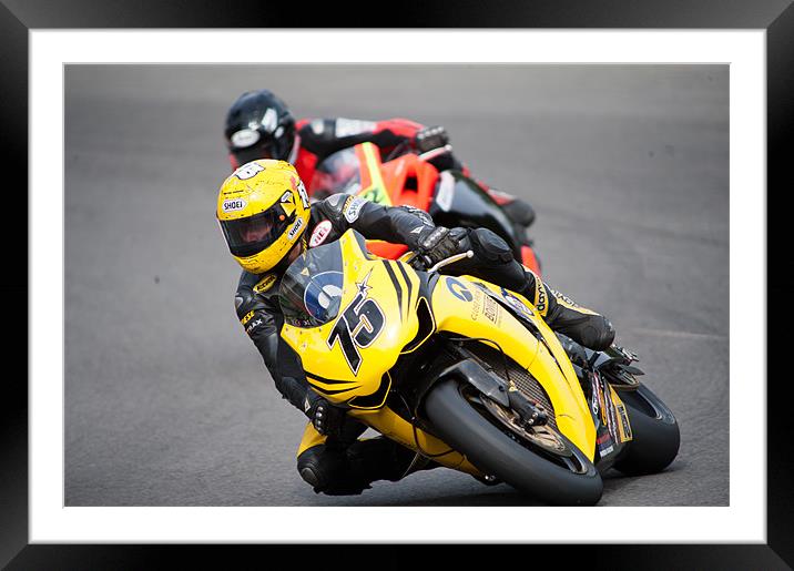 Craig Fitzpatrick - BSB - 2010 Framed Mounted Print by SEAN RAMSELL