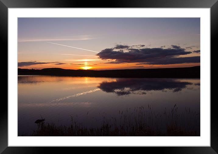 Killylane Sunset Framed Mounted Print by Paul Evans
