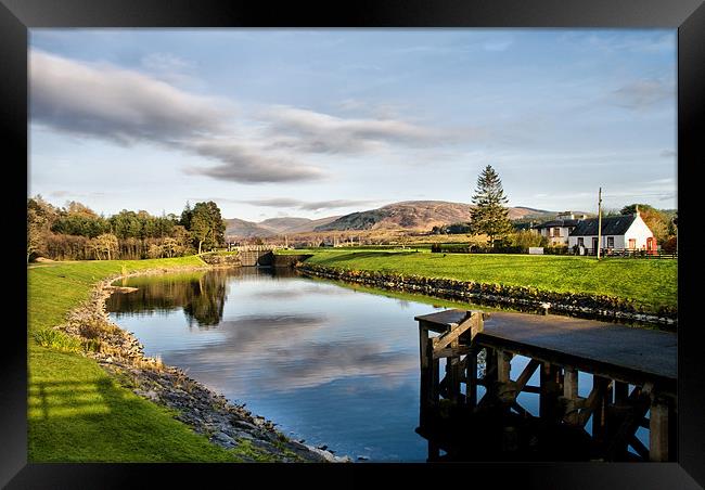 Caledonian Canal Scotland Framed Print by Jacqi Elmslie