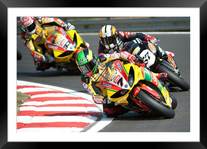 Michael Laverty - BSB - 2011 Framed Mounted Print by SEAN RAMSELL
