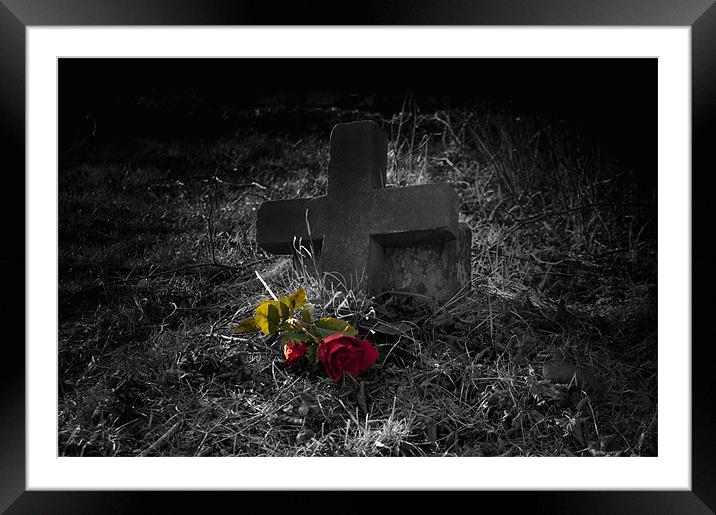 Lost Love2 - Gothic Framed Mounted Print by Daves Photography