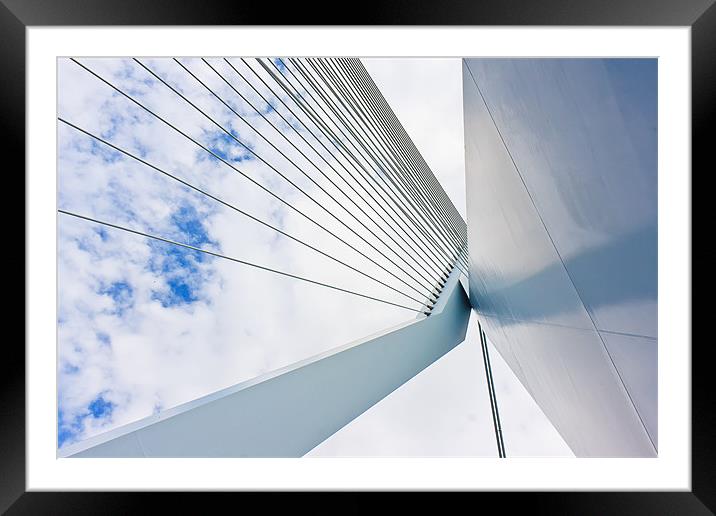 Structure and Sky Framed Mounted Print by Ankor Light