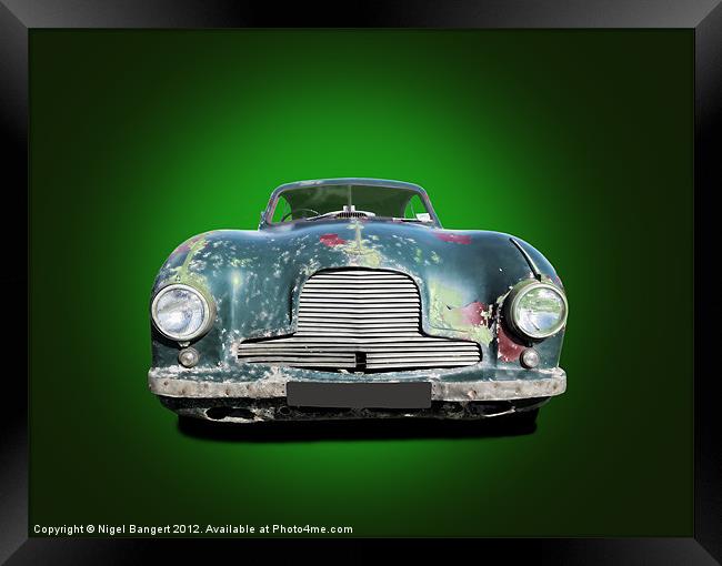 Aston Martin DB2 Framed Print by Nigel Bangert