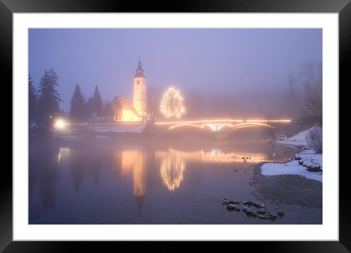 First Dawn Framed Mounted Print by Ian Middleton