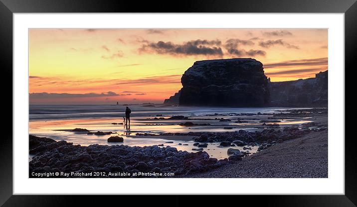 Shooting Marsden Framed Mounted Print by Ray Pritchard