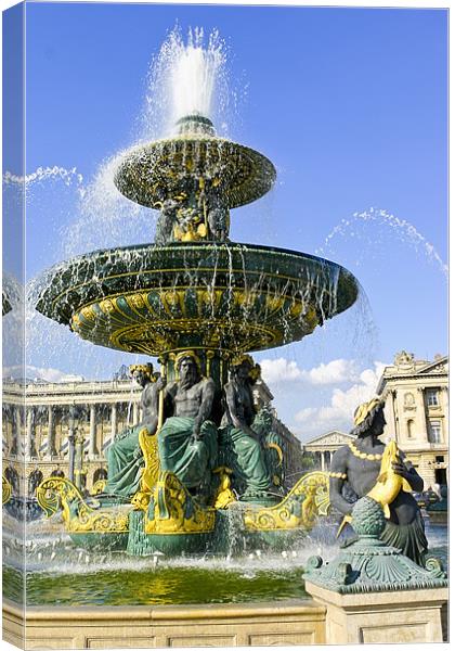 Fountain of the seas Canvas Print by Ankor Light