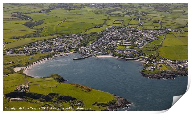Cemaes bay Print by Rory Trappe