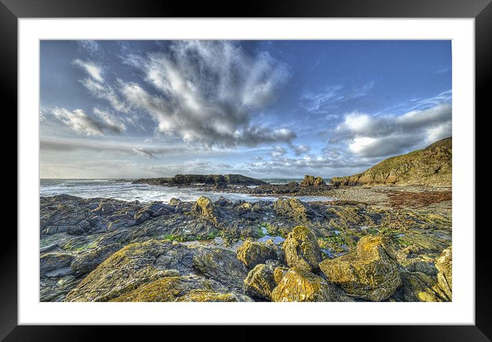 Niarbyl Beach Framed Mounted Print by Julie  Chambers