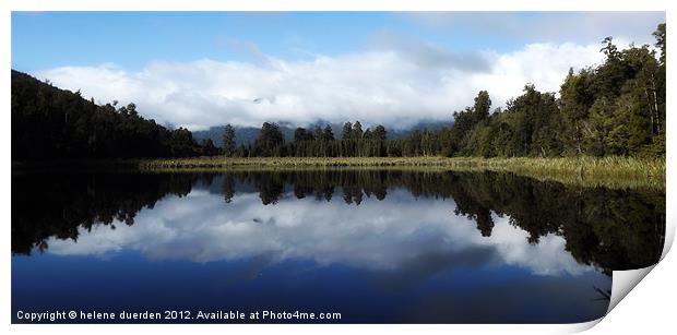 Reflections Print by helene duerden