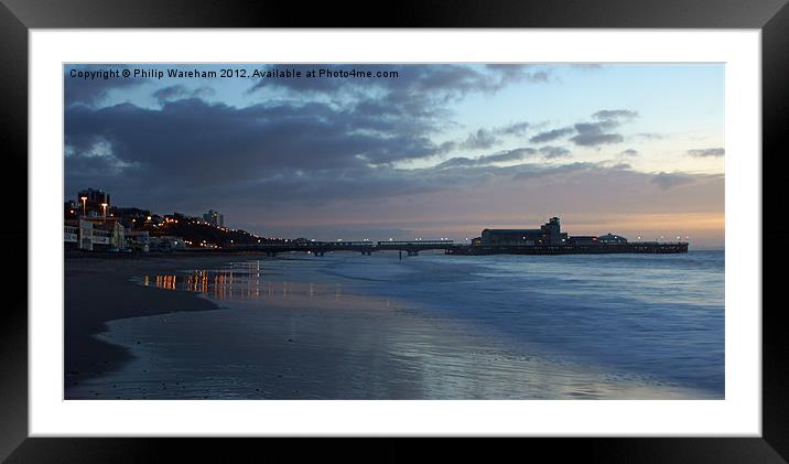 Seafront Sunrise Framed Mounted Print by Phil Wareham