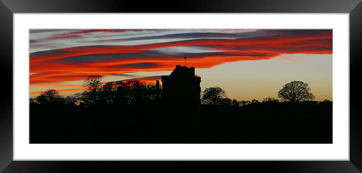 Balgonie Castle Framed Mounted Print by Andrew Beveridge